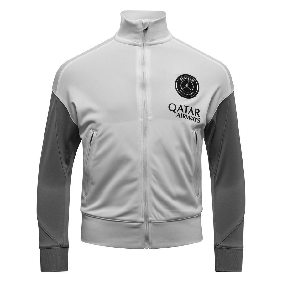 Paris Saint Germain Tracksuit Dri-FIT Strike Jordan x PSG Night Edition - White/Atmosphere Grey/Black Kids-SoccerKits Hub | Buy Soccer Jerseys Online